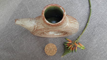 Oil bottle - wheel thrown stoneware