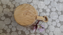 Unique design hand-thrown stoneware mug