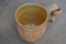 Ceramic stoneware mug rustic style